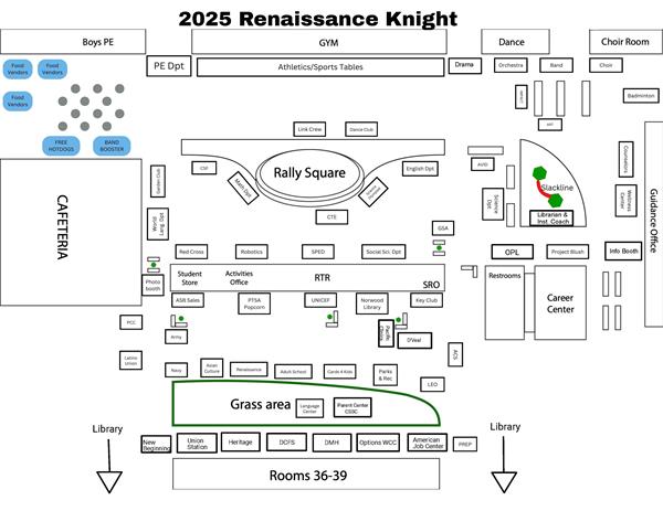 Renaissance Knight Map